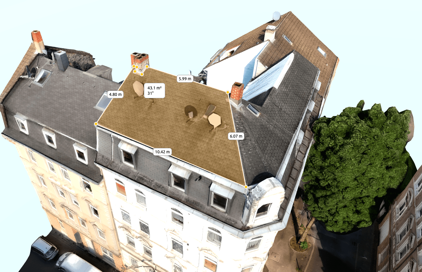 Drohnenaufmaß und 3D-Scan